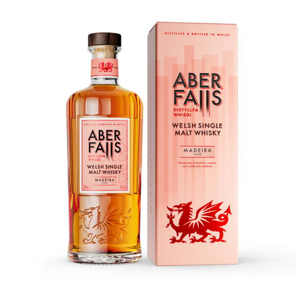 Aber Falls Single Malt Welsh Whisky MADEIRA Cask 47%Abv 70 cl