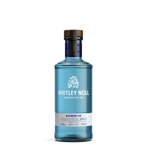 Whitley Neill Blackberry Gin 20cl Quarter Size Bottle