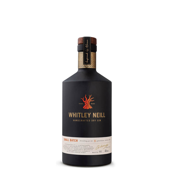 Whitley Neill Original Dry Gin 20cl Quarter Size Bottle