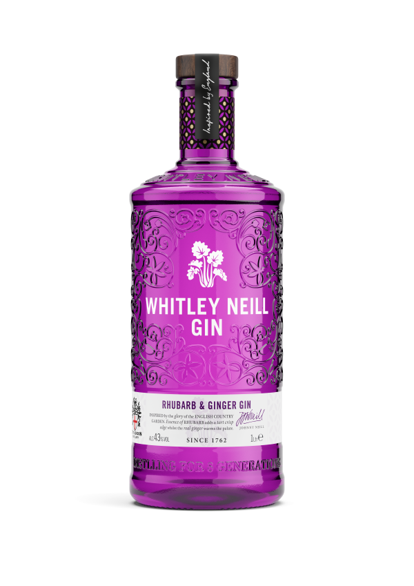 Whitley Neill Rhubarb & Ginger Gin 1 Litre