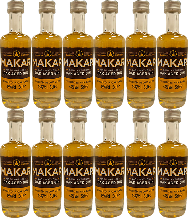 Makar Oak Aged Gin 12x5cl