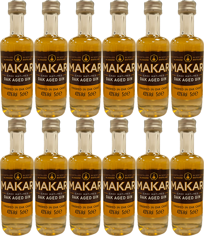 Makar Oak Aged Gin 12x5cl