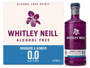 Whitley Neill Alcohol Free Rhubarb & Ginger Spirit 6x700ml CASE
