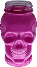 Dead Mans Fingers Skull Jar (Pink)