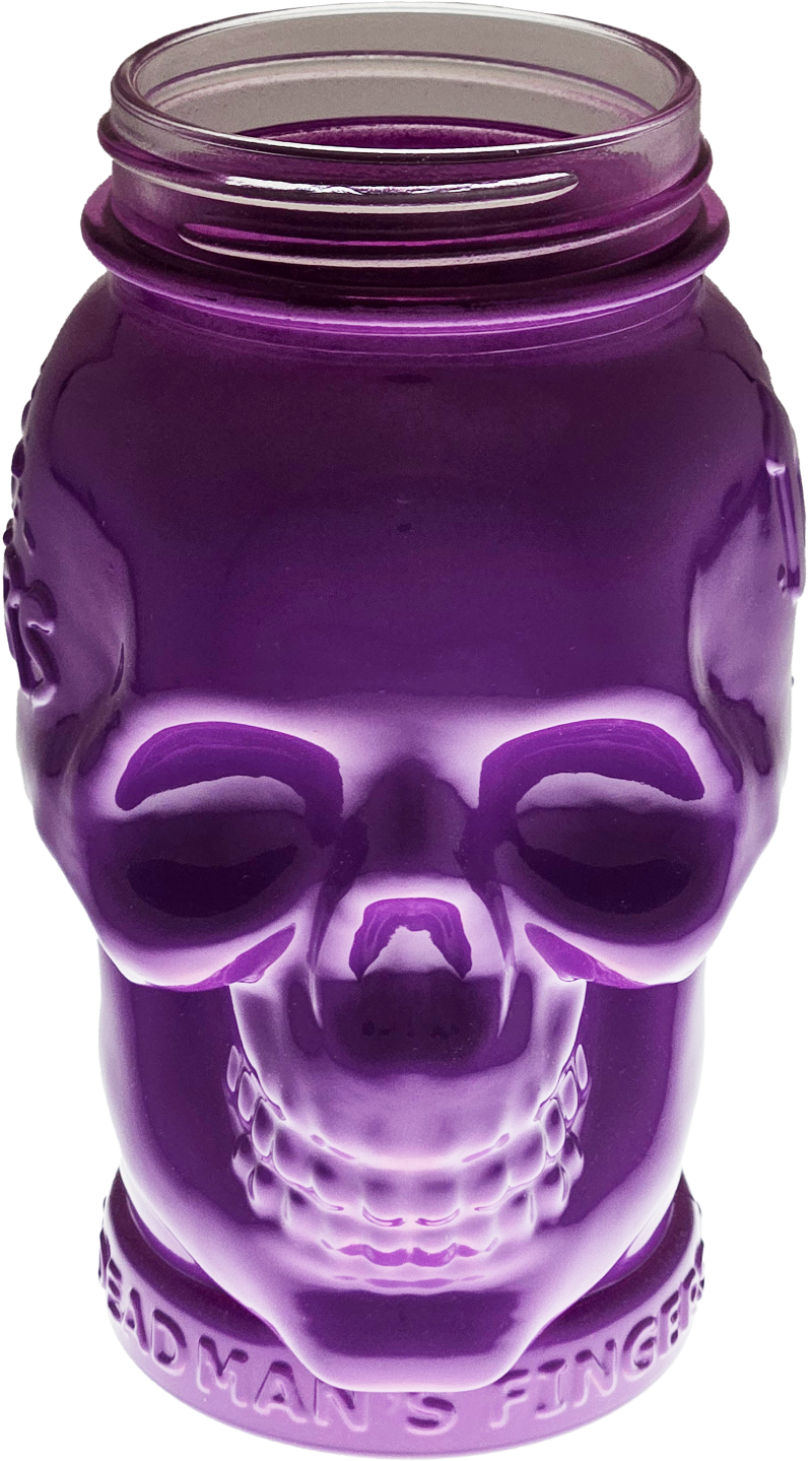 Dead Mans Fingers Skull Jar (Purple)