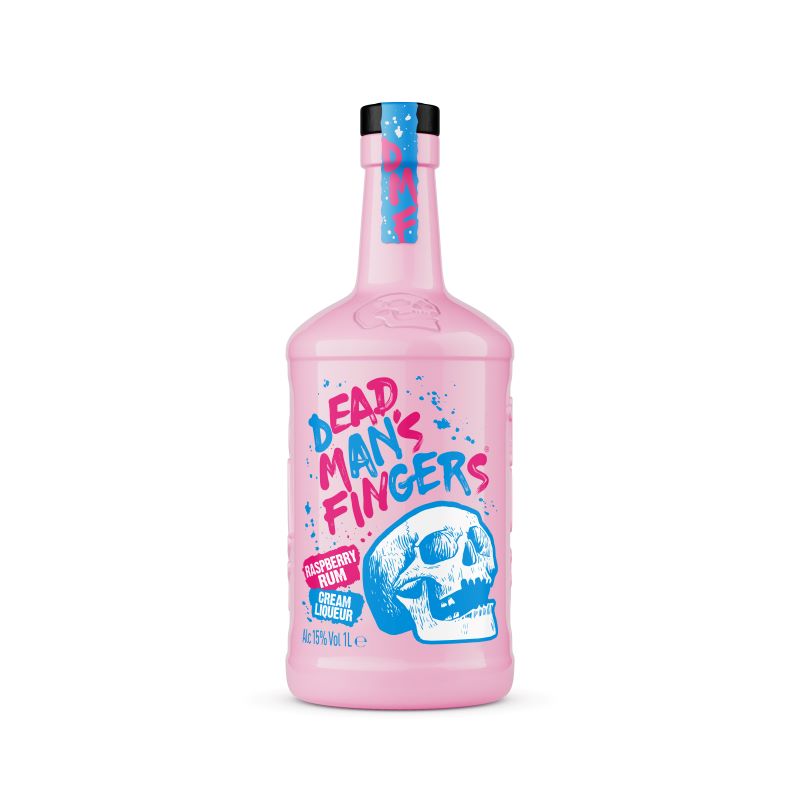 Dead Man's Fingers Rum Raspberry Cream Liqueur 1L
