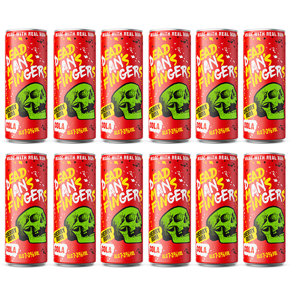 Dead Mans Fingers CHERRY RUM & COLA 12X250ML