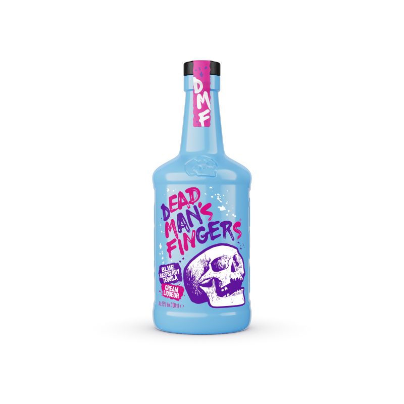 Dead Mans Fingers Blue Raspberry Tequila Cream Liqueur 70cl
