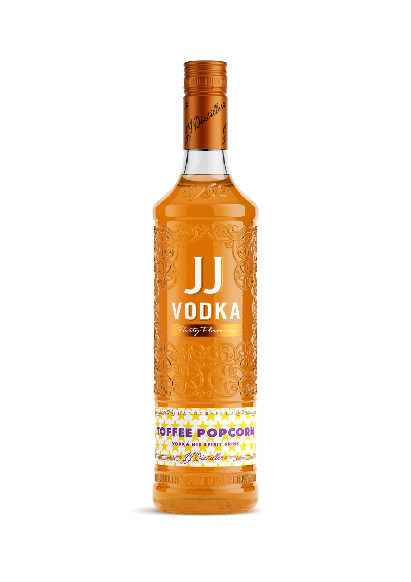 JJ Toffee Popcorn Vodka Spirit Drink