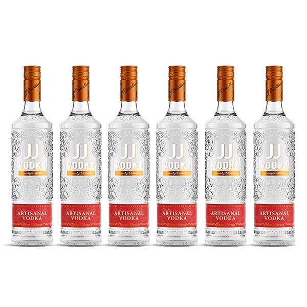 JJ Artisanal Vodka 70cl CASE 6x70cl