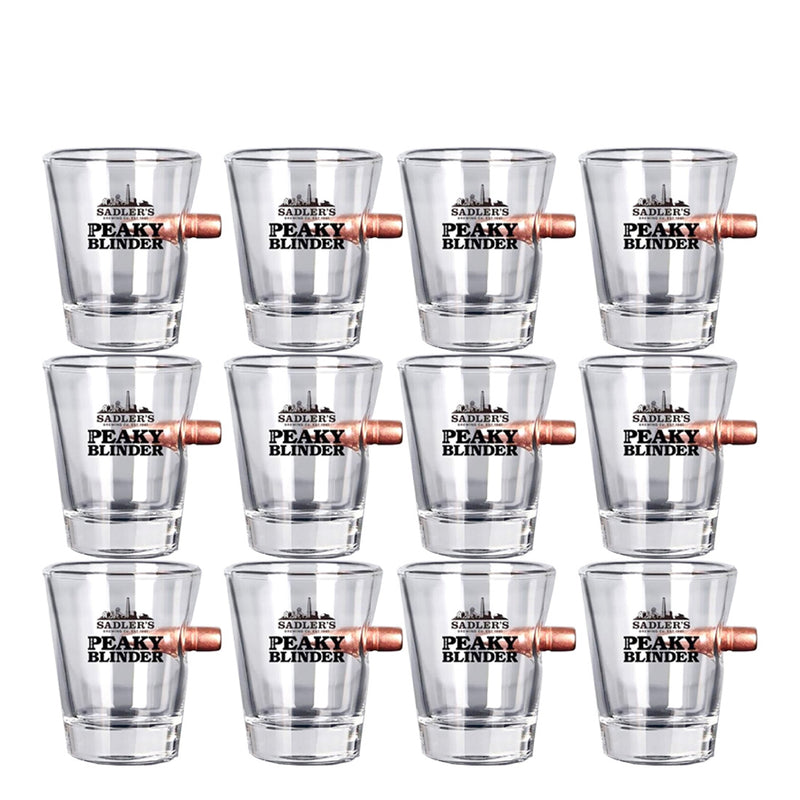 Sadler's Peaky Blinder Bullet Shot Glass 12 Pack