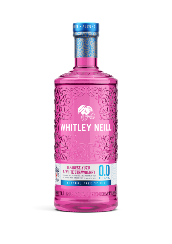 Whitley Neill Alcohol Free Yuzu & White Strawberry Spirit