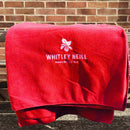 Whitley Neill Raspberry Blanket