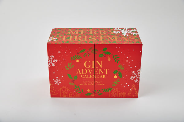 24 Gins of Christmas Advent calendar Red