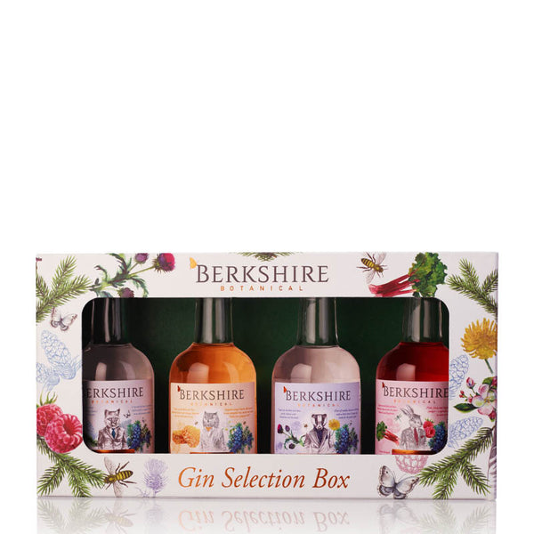 Berkshire Gin Tasting Selection 4x5cl