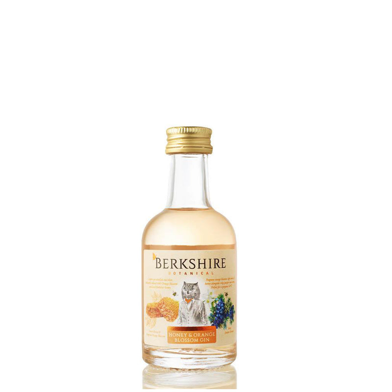 Berkshire Botanical Honey & Orange Blossom Gin 12x5cl Miniatures