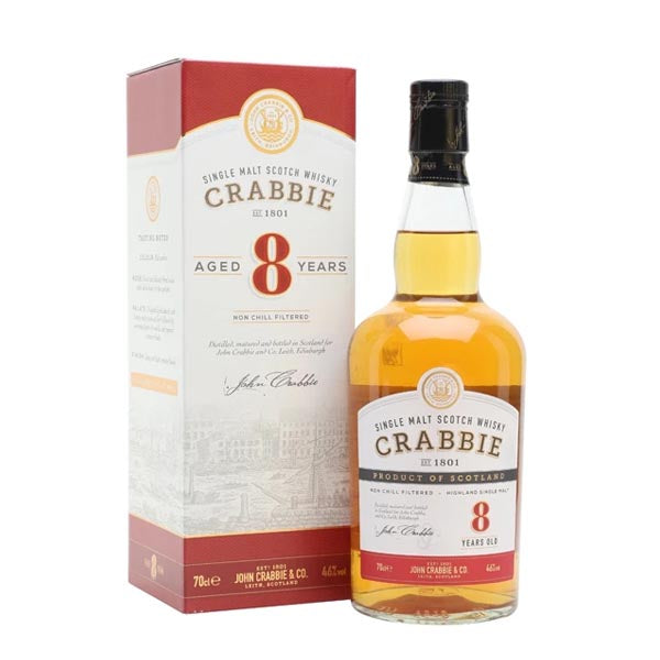 Crabbie 8 Year Old Single Malt Whisky - thedropstore.com