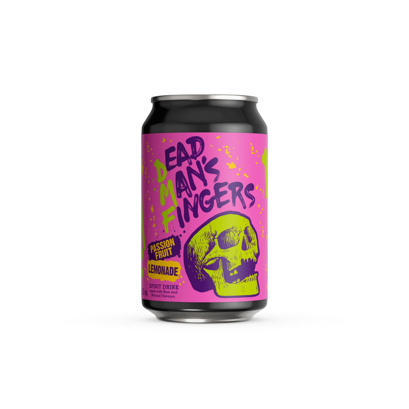 Dead Man's Fingers Passion Fruit Rum & Lemonade 330ml can