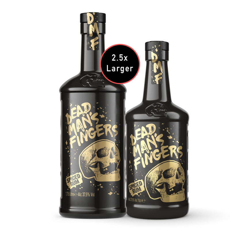 Dead Man’s Fingers Spiced Rum Extra Large 1.75 Litre