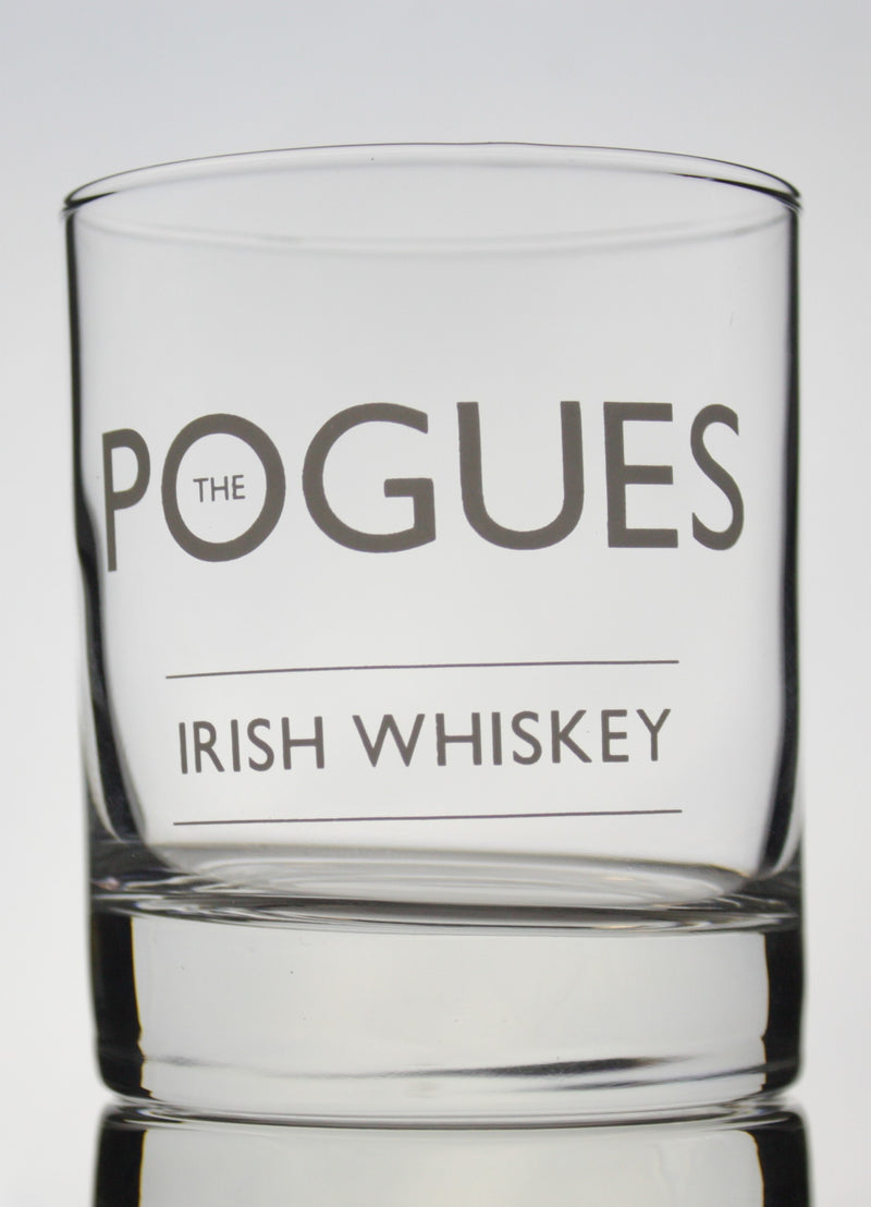 The Pogues Irish Whiskey Rock Glass - thedropstore.com