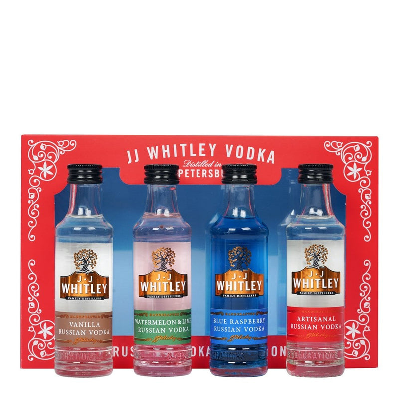 JJ Whitley Vodka Gift Pack 4X5CL