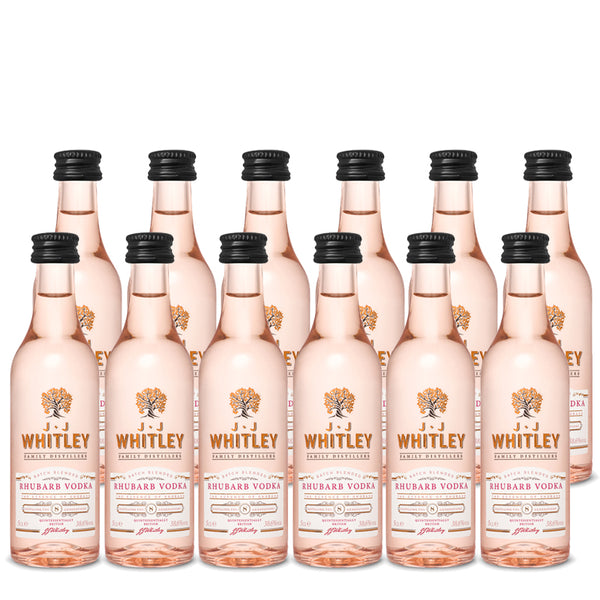 JJ Whitley Rhubarb Vodka 12x5cl