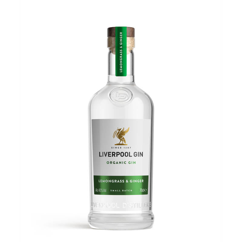 Liverpool Organic Lemongrass & Ginger Gin