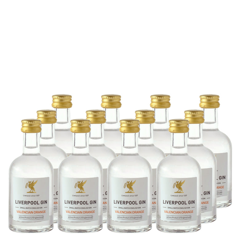 Liverpool Valencian Orange Gin 12x5cl Miniatures
