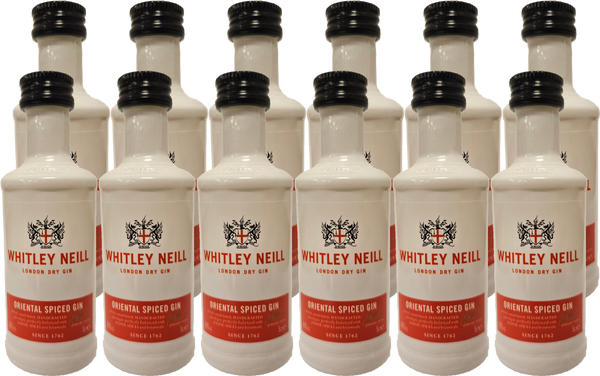 Whitley Neill Oriental Spiced Gin 12x5cl