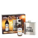 Sadler's Peaky Blinder Black Spiced Rum Miniature & Hip Flask Gift Set