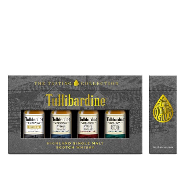 Tullibardine Tasting Collection Gift Set 4 x 5cl - thedropstore.com