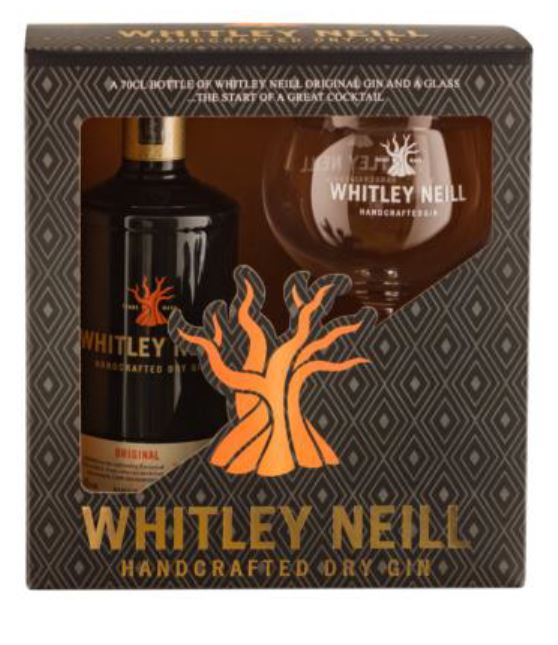 Whitley Neill Original Gin Gift Pack with Glass - thedropstore.com