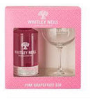 Whitley Neill Pink Grapefruit Gin Gift Pack with Glass - thedropstore.com