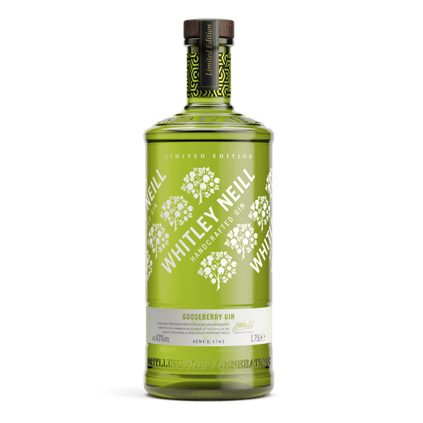 Whitley Neill Gooseberry Gin Extra Large 1.75 Litre - thedropstore.com