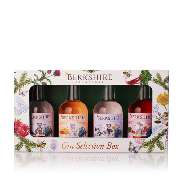 Berkshire Botanical Gins Selection Box 4x5cl