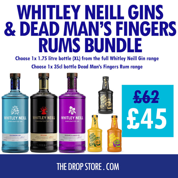 Whitley Neill Gins XL & Dead Man's Fingers Rums bundle