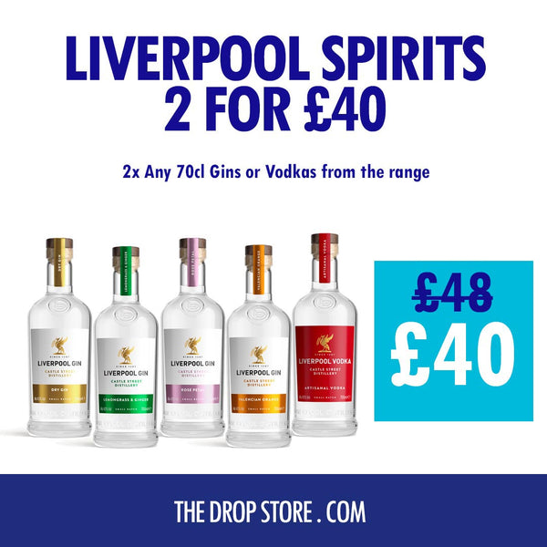 Liverpool Distillery Spirits 2 for £40