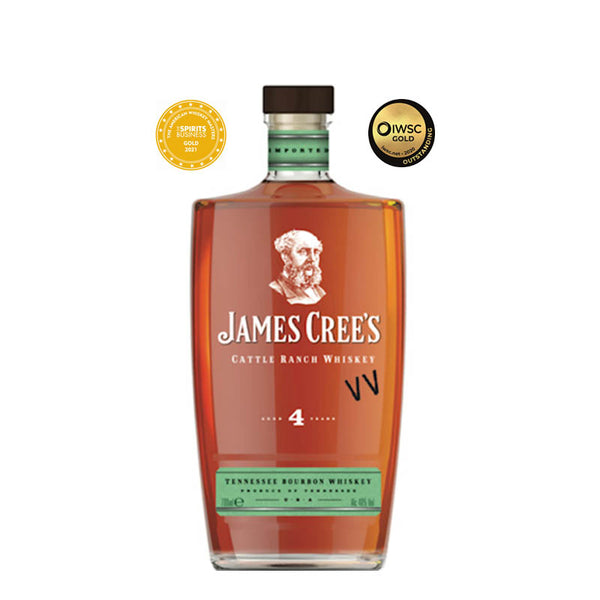 James Cree's 4 Year Old Tennessee Bourbon Whiskey