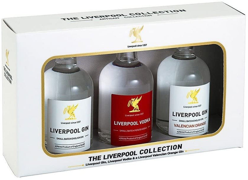 Liverpool Spirits Tasting Collection Gift Pack 3x5cl