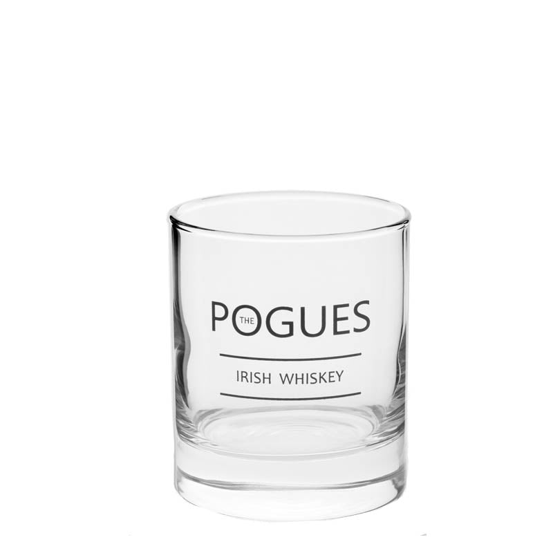 The Pogues Irish Whiskey Rock Glass