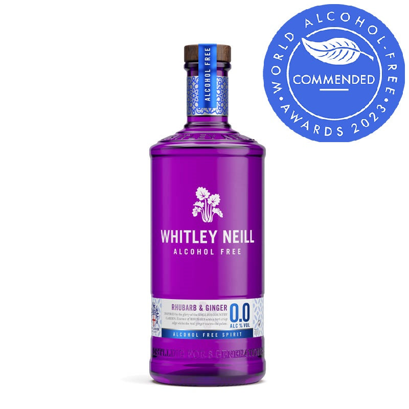Whitley Neill Alcohol Free Rhubarb & Ginger Spirit
